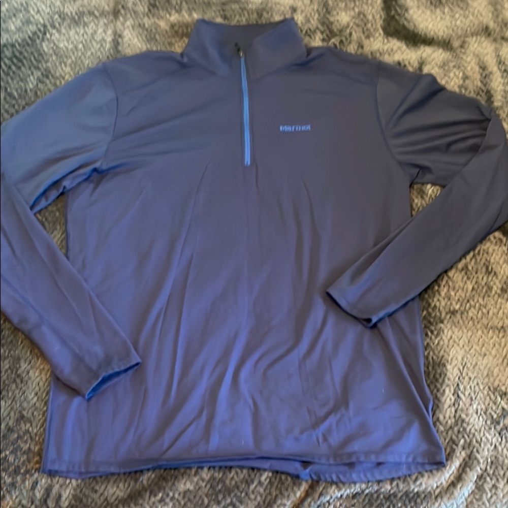 Marmot Blue Quarter Zip